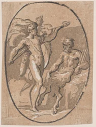 De wedstrijd tussen Apollo en Marsyas, ca. 1540-1550