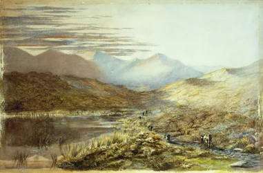 Lake Pukaki, Nieuw-Zeeland, 1872