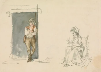 Figurenstudies: Jongen Staand