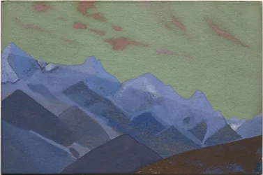 Bergketen, benadering van Everest, 1936