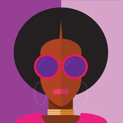 Afro Girl, 2020 (digital)