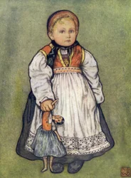 Noorwegen: Een Baby van Telemarken