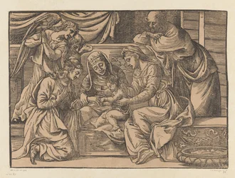 Mystieke huwelijk van de Heilige Catharina