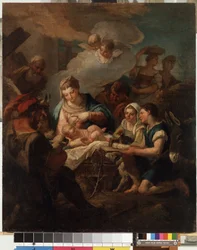 Aanbidding van het Christuskind