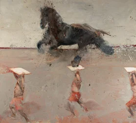 Galopperend paard, 2021