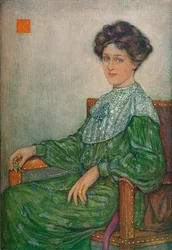 Portret van Mevrouw J. Maltwood, ca. 1892-1906, 1906-7