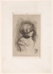 Portret van een onbekende vrouw