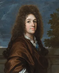 Portret van een heer (olieverf op doek)