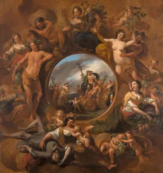 De vier seizoenen, allegorie op de herfst