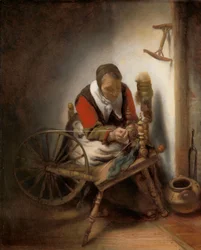 De Spinner, een Niddy-noddy aan de Muur