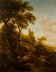 Pastoraal landschap, ca. 1640-83
