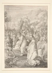 Christus Draagt het Kruis (Passieserie)