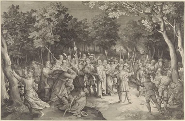 Judaskus en arrestatie van Christus