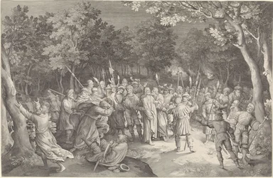 Judaskus en arrestatie van Christus