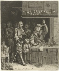 Piskijker en boeren familie