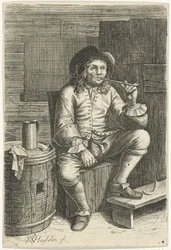 Rokende man