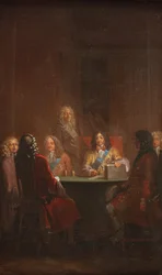 Christian V Presenteert Deense Wet 1683