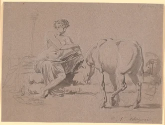 Scène uit Apuleius