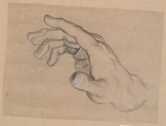 Studie van een hand