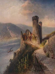 Ruïne Ehrenfels, Ehrenfels Kasteel, 1923
