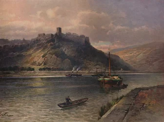 Ruïne Rheinfels, Rheinfels Kasteel, 1923