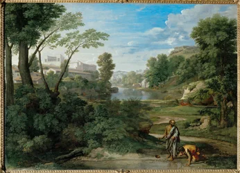 Landschap met Diogenes. Op een dag zag Diogenes een ...