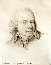 Portret van de Franse politicus Charles Maurice de Talleyrand Périgord
