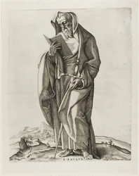 Een Oude Man Staand: Sint Paulus