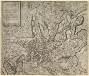 Speculum Romanae Magnificentiae: Uitzicht op Rome vanuit het westen