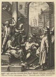 De doornenkroning, uit De Passie van Christus, midden 17e eeuw.