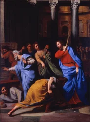Christus verdrijft de geldwisselaars uit de tempel