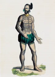 Inboorling van Romanzoff Archipel (Oceanië)