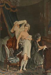 Le Lever, Opstaan, c1770-1810, 1913