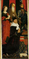 Koning René van de Provence, " Le bon roi Rene " (olieverf op hout)