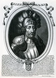 Hugues I Capet (941-96) Koning van Frankrijk, uit 
