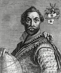 Portret van Francis Drake (1540-1596)