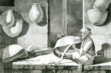 Mattenmaker en mandenvlechter