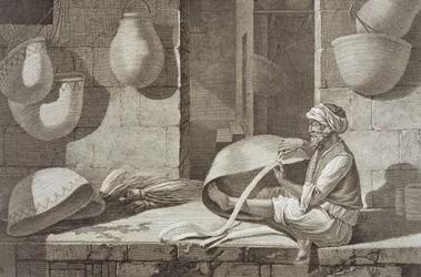 De mandenmaker, uit Volume II Arts and Trades van 