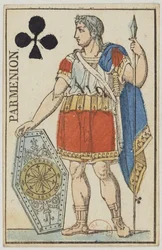Parmenion. Uit: Cartes de tête d