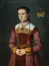 Susanna Stefan, vrouw van Wolfgang Furter, begin 1560s