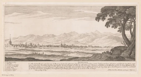 Gezicht op Grenoble