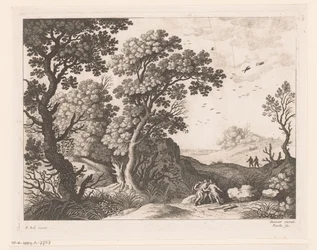 Landschap met Diana en een nimf