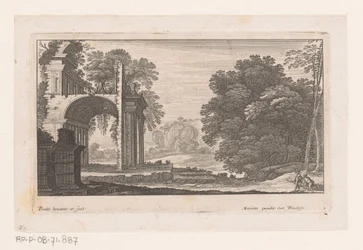 Landschap met ruïne (Landschappen)