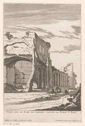 Ruïne van een aquaduct in Rome