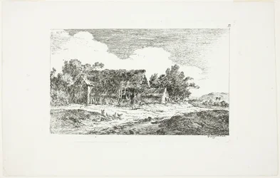 Landschap, uit Deuxieme Cahier de Paysage