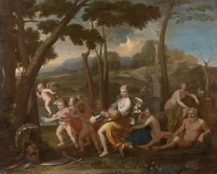 Armida ontvoert de slapende Rinaldo
