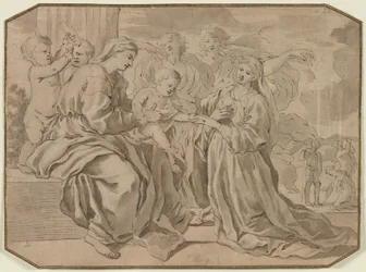 Mystieke bruiloft van St. Catherine