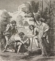 Herders van Arcadië (illustratie)