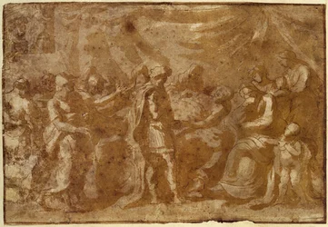 Studie voor de dood van Germanicus