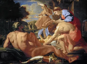 De vondst van Mozes, 1624